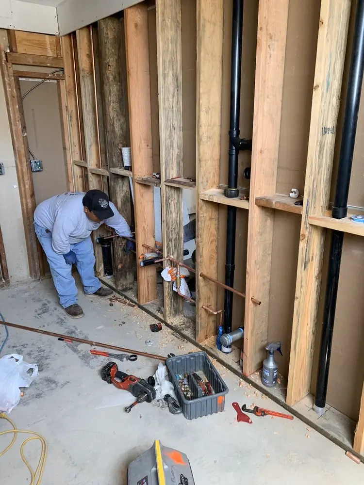 Commercial rough-in plumbing for Trenchless Sewer Repair in Doaneville
